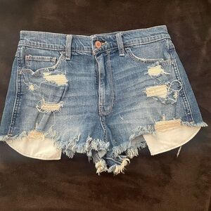 Hollister Blue Jean Shorts
